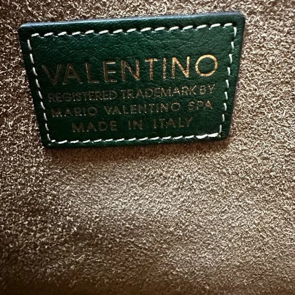 Valentino Dark Green Leather and suede Bag-brand new no tag - Picture 12 of 16